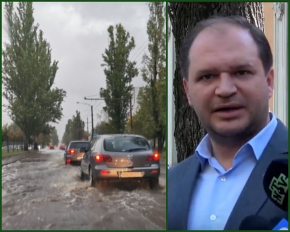 Inundații puternice în capitală! Precizările și explicațiile Primăriei despre situația la moment